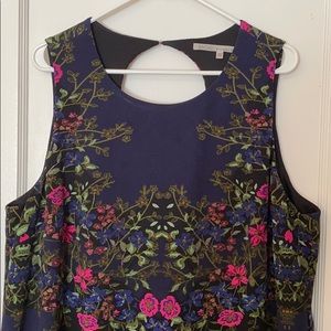 Beautiful floral shift dress RACHEL Roy EUC